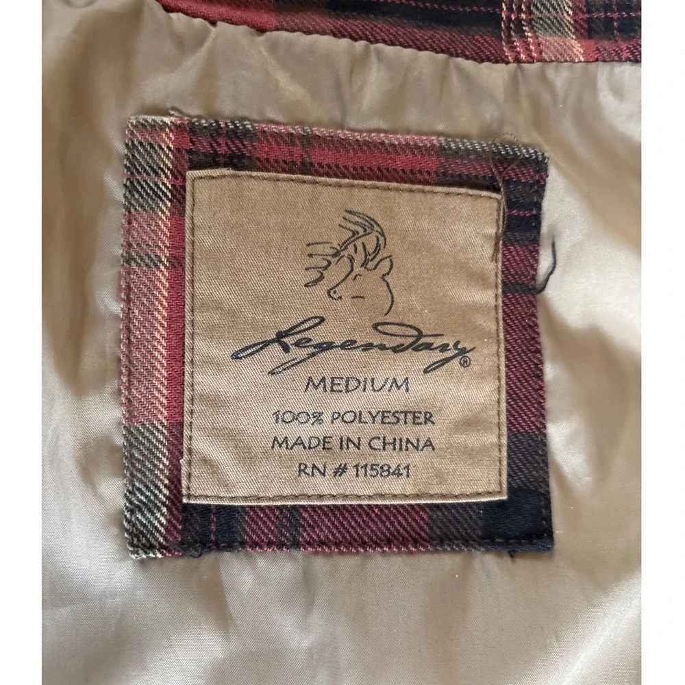 Legendary Puffer Toggle Vest Hunter Green Medium - Picture 8 of 11